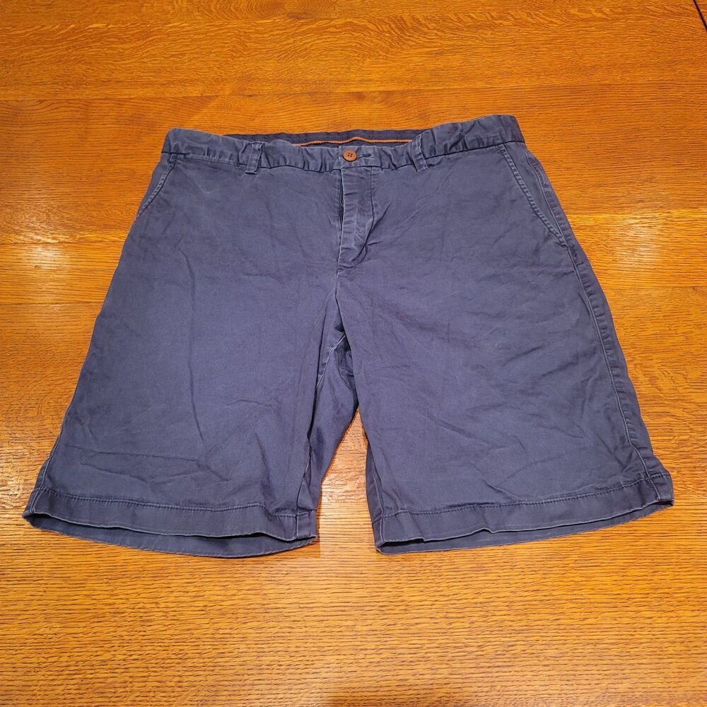 Tommy Bahama Shorts Mens 38 Pocket Lightweight Outdoors Chino Navy Blue Casual